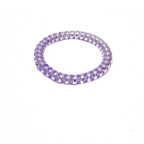 Thin gold and silver phone cord headband hair band summer cool Korean style hair tie 2 yuan store stall hair tie hair rope batch