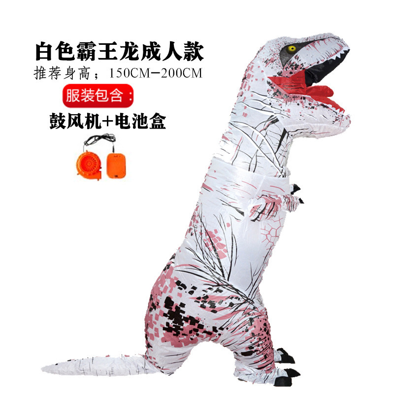 Diversión de dibujos animados Rana Muñeca Disfraz Extraña Dinosaurio Caminando Muñeca Animal Propósito Disfraz Humanoides Ropa Inflatable