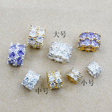 18k�~�����y�߱�ɫ��ʯ�p�Ӹ���Ͱ��diy܇݆�����ִ�����Ʒ��