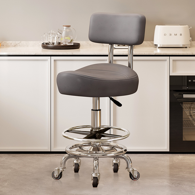 Silla de montar, cocina, cocina, cocina, cocina, silla especial, cajero de recepción, taburete alto, telesilla de rueda universal, taburete de peluquería de belleza