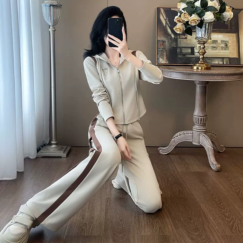 Спортивный костюм, короткий комплект, худи, кардиган