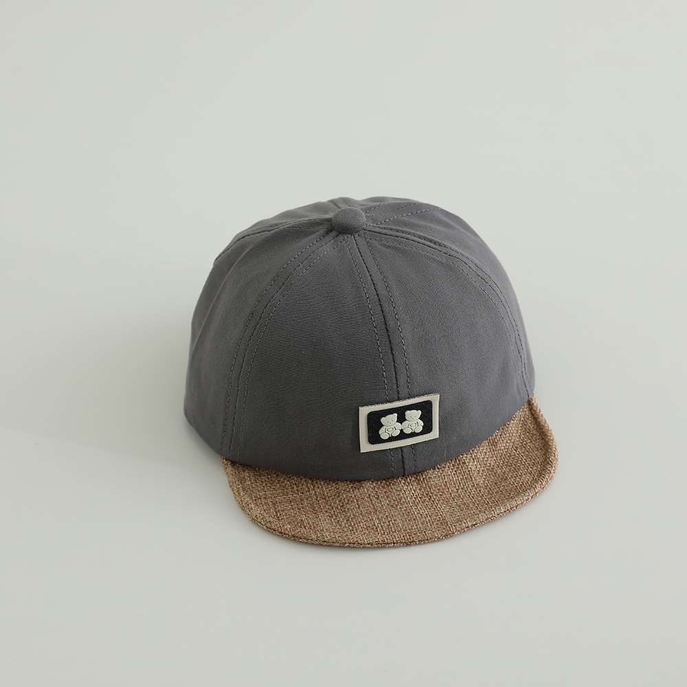 12-30 Sombrero para bebés primavera y otoño delgado ajustable gorra gorra gor