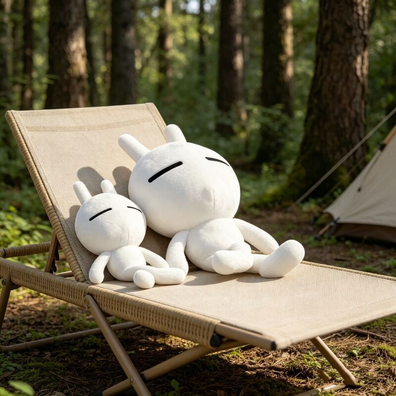 Tuzki Plush Toy Melancholy Stuffed Rabbit Doll Decoration Hanging Ornament Bed Doll Gift for Girls