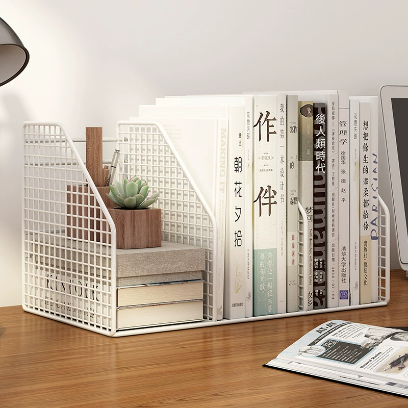 Полка для хранения документов Столная стойка для настольных компьютеров Папка для хранения канцелярских товаров