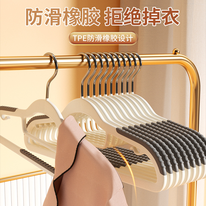 衣架家用掛衣防滑防肩角涼晾衣架護衣衣架子衣櫃專用無痕衣服撐子