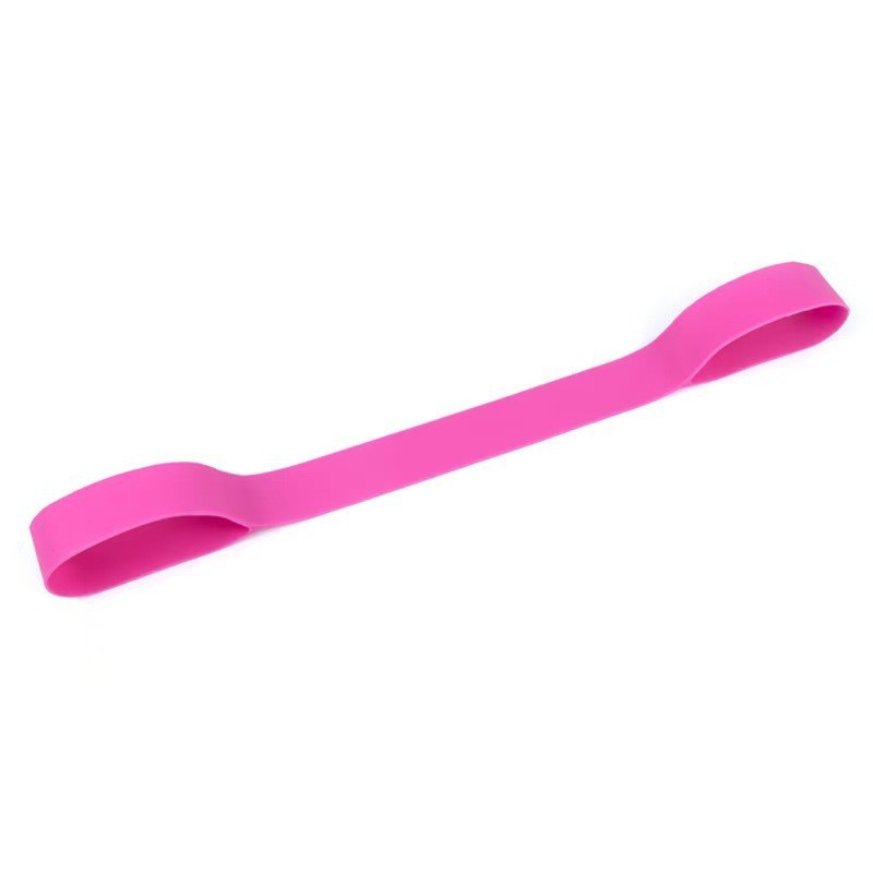 로즈 레드 요가 텐션 밴드 25파운드 [강도 업그레이드]