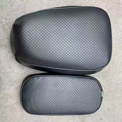 national standard 009 waterproof sunscreen – Electric car cushion - thickened-black-checkered-front-and-rear-set-far-reaching-a7