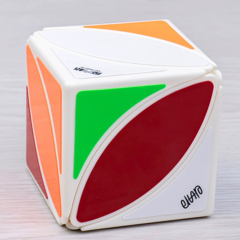 Китайский Rubik's куб, детская наклейка, логическая интеллектуальная умная игрушка, кленовый лист, шесть цветов, логическое мышление, подарок на день рождения
