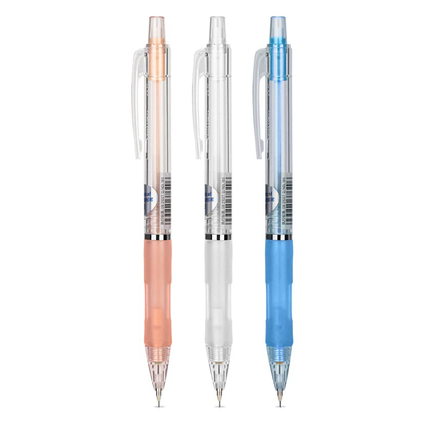 Канцелярские товары Deli карамельный цвет пластиковый карандаш для занятий 0,5 студенческий простой ластик 0,7 мм Пресс автоматический карандаш