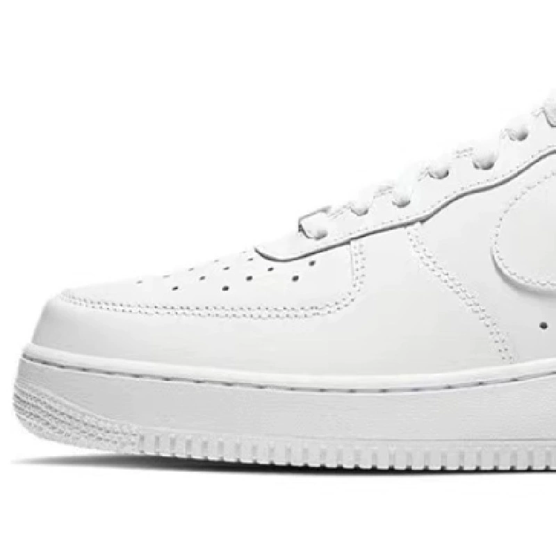 Кеды (Nike) Air Force 1 low — белые и цветные, перфорация, мягкий воротник, EU 36–45
