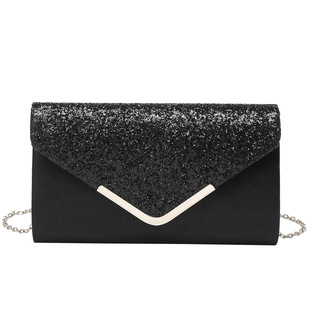 Evening bag 2023 new advanced banquet clutch ins style shoulder crossbody women's bag cross-border Amazon exclusive