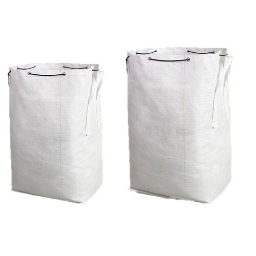 Extra-large, thickened moving packing bags for clothes and quilts—durable woven tote bags and ton bags for storage and organization