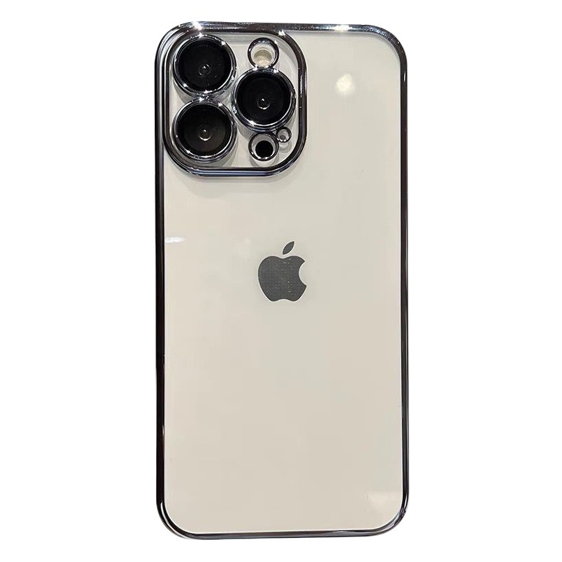 Funda para teléfono móvil iPhone 17, carcasa rígida galvanizada, cubierta protectora anticaída para Apple 16, funda para teléfono móvil Apple 16 Pro