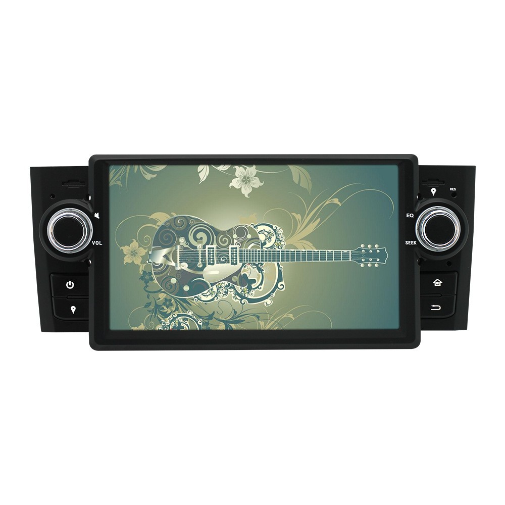 Reproductor MP5 con Navegación Android para Automóvil, Compatible con Fiat Lingya, Reproductor Bluetooth para Automóvil, Pantalla CraPlay Todo en Uno
