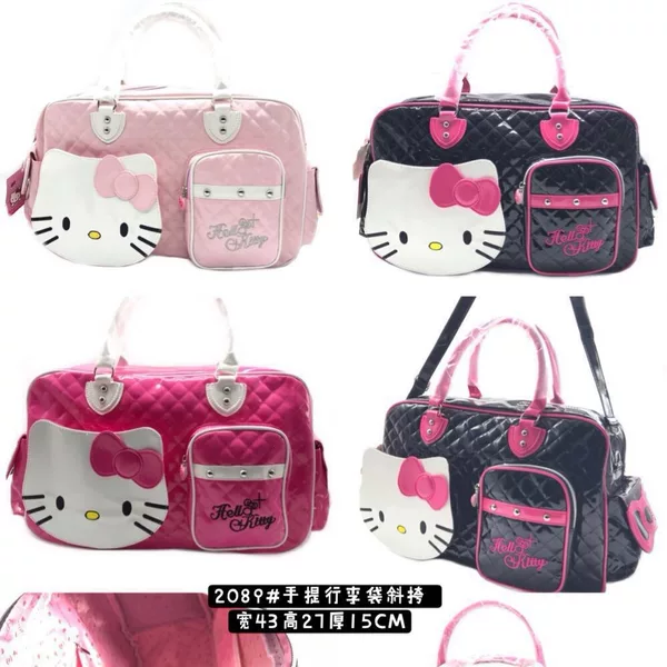 Children's bag cartoon cute PU sequined handbag crossbody travel bag girl cute travel bag wholesale