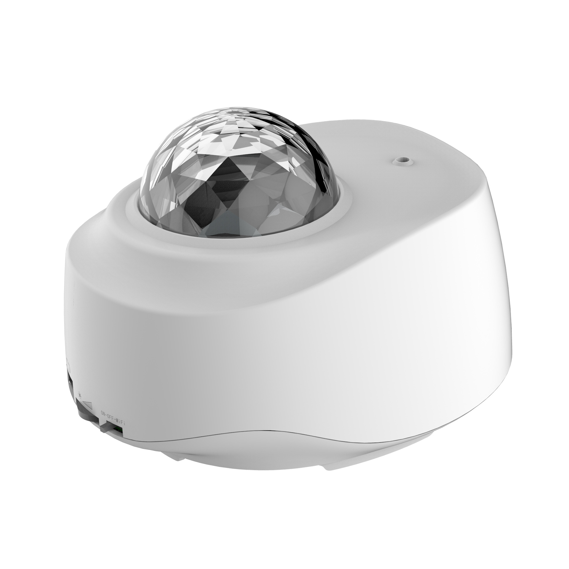 跨境新款USB蓝牙白盒音乐星空灯智能款LED动态十色小夜灯投影仪灯