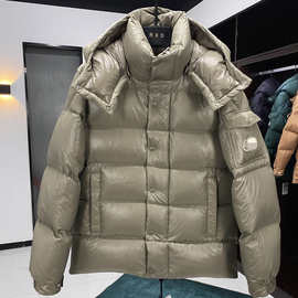 跨境高版本冬季蒙家玛雅70周年羽绒服男女同款加厚保暖外套面包服