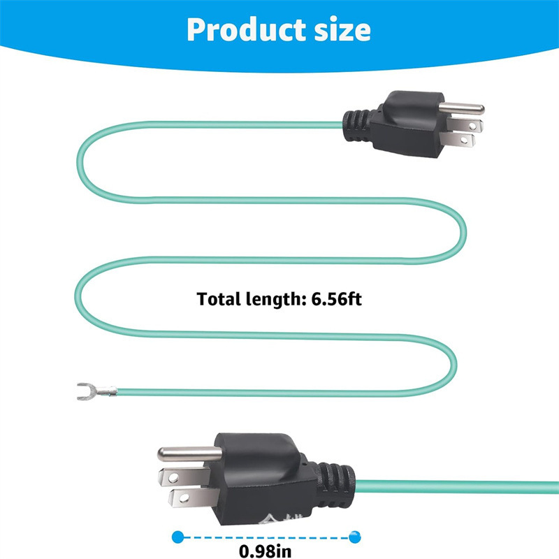 Shielded Ethernet Patch Panel Bonding and Grounding Wire Adapter Nema 5-15P 14 Awg, 6 Feet Shielded Ethernet Patch Panel Bonding and Grounding Wire Adapter Nema 5-15P 14 Awg, 6 Feet
