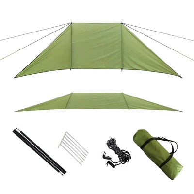 Avtomobil yan çətirləri: outdoor camping hiking wind shield
