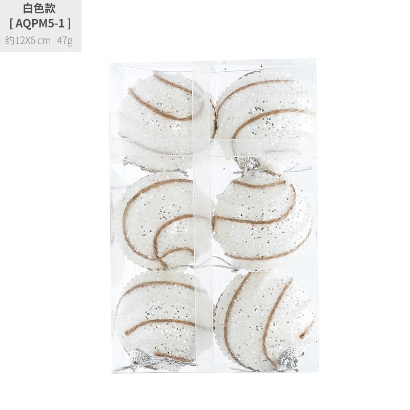 Hilo de lino blanco/6 PCS/47g de los 6CM