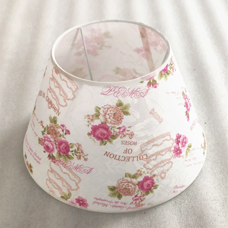 E27 винт для спальни, прикроватная тумбочка, абажур, настенное покрытие, атмосферный простой напольный абажур, коническая тканевая лампа, зонтик, лошадь, маленький