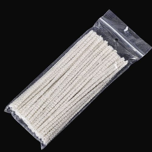50 pieces of pipe purifier 15cm cotton sliver tool pipe mouthpiece cleaning purifier soft pass accessories