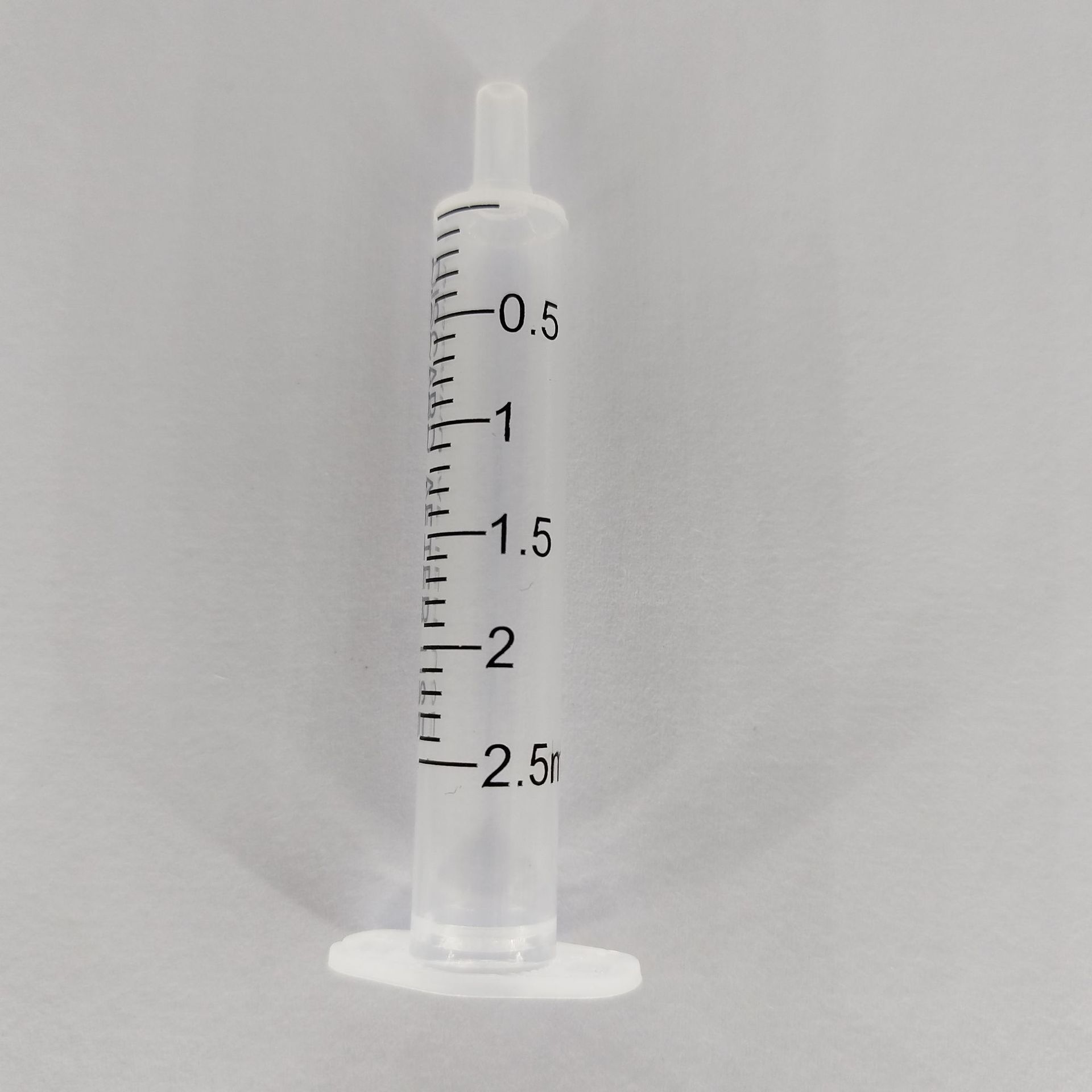 Comercio exterior al por mayor 1-500ml jeringa de plástico desechable boca recta con aguja jeringa animal