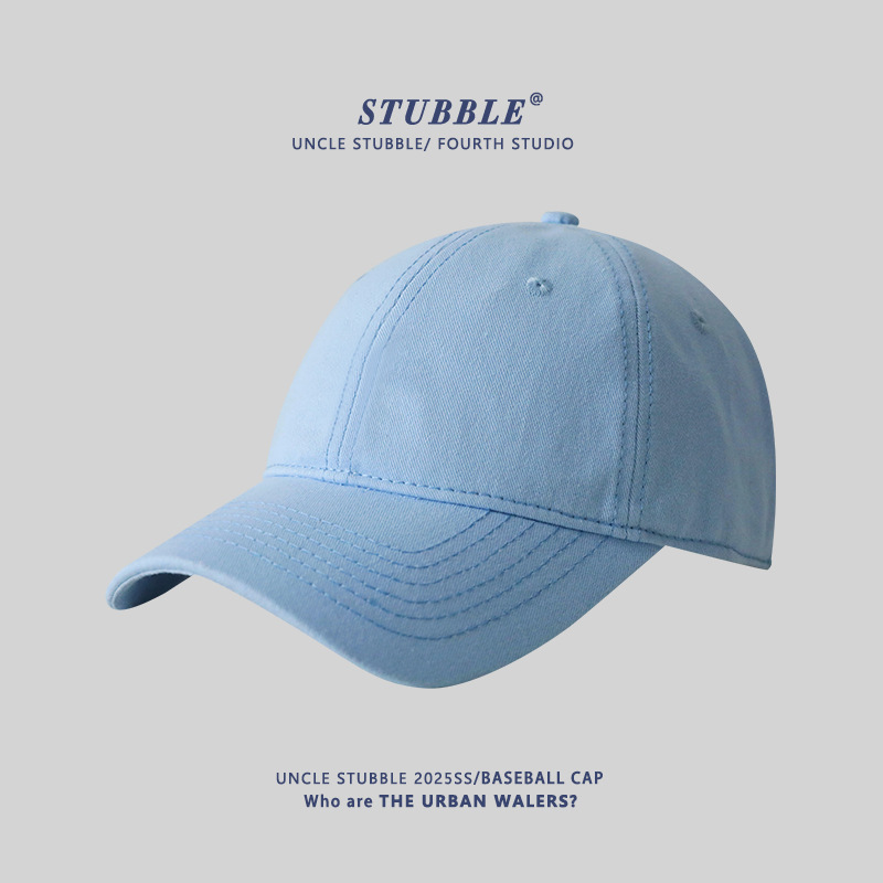 光身の大きいサイズの野球帽の男女の純色の柔らかい頂の百合の日よけの帽子の四季の項のアヒルの舌の帽子の卸売り