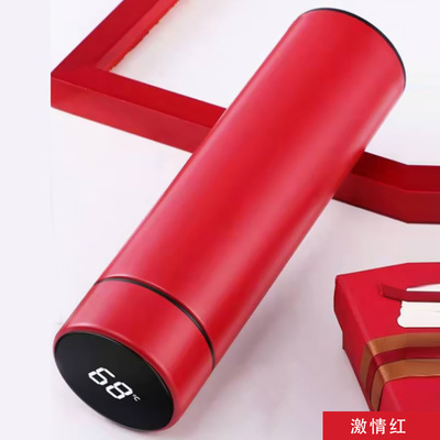 Taza de vacío inteligente de acero inoxidable 304 para té, hombres y mujeres, taza térmica con separación de infusor y logo personalizado