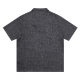 Foreign Trade Cross-border American Retro Fashion Cuban Collar Short-sleeved Shirt Men's Summer New Style Street Casual Shirt