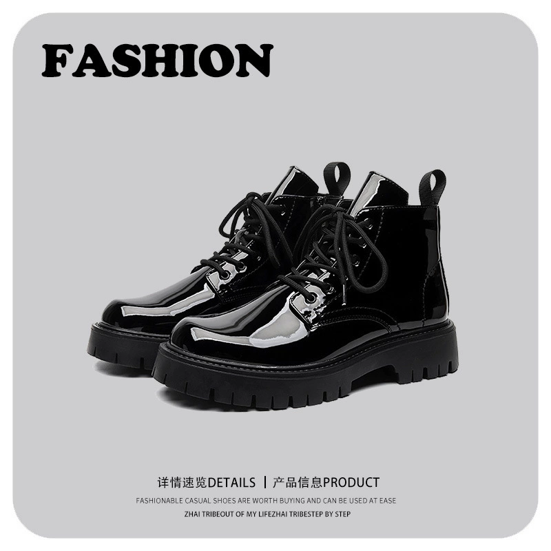 Гонконгский стиль моды уличная мода уличные ботинки для спецодежды 2023 весна и осень новые модные ботинки челси с боковой молнией для мужчин