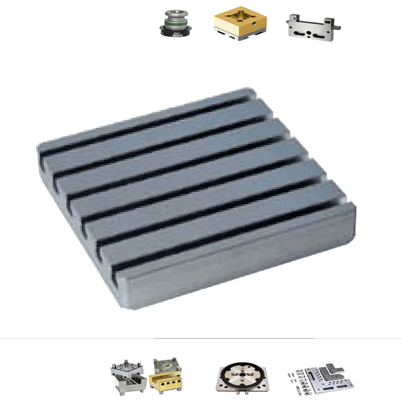 3R-DE681-2424-T8A Pallets 240x240 mm System 3R   clamping