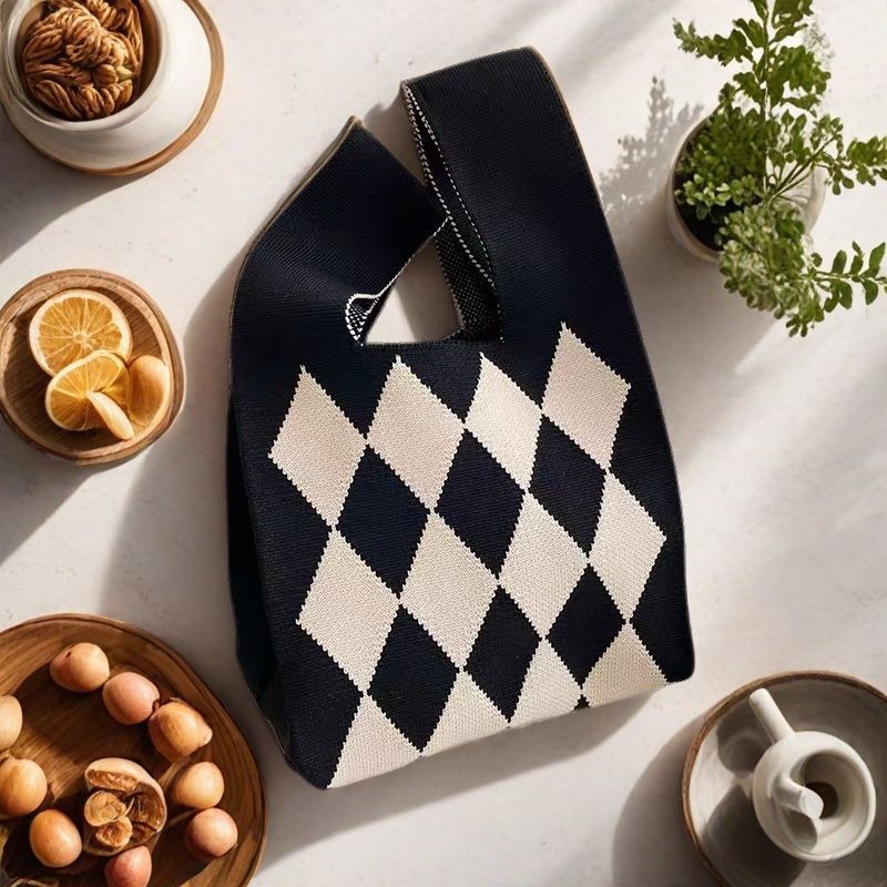 다이아몬드 그리드-흑백 [90g]