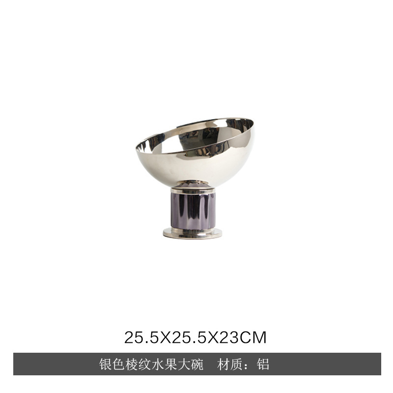 인도 수입 은골 과일 그릇 25.5*25.5*23cm