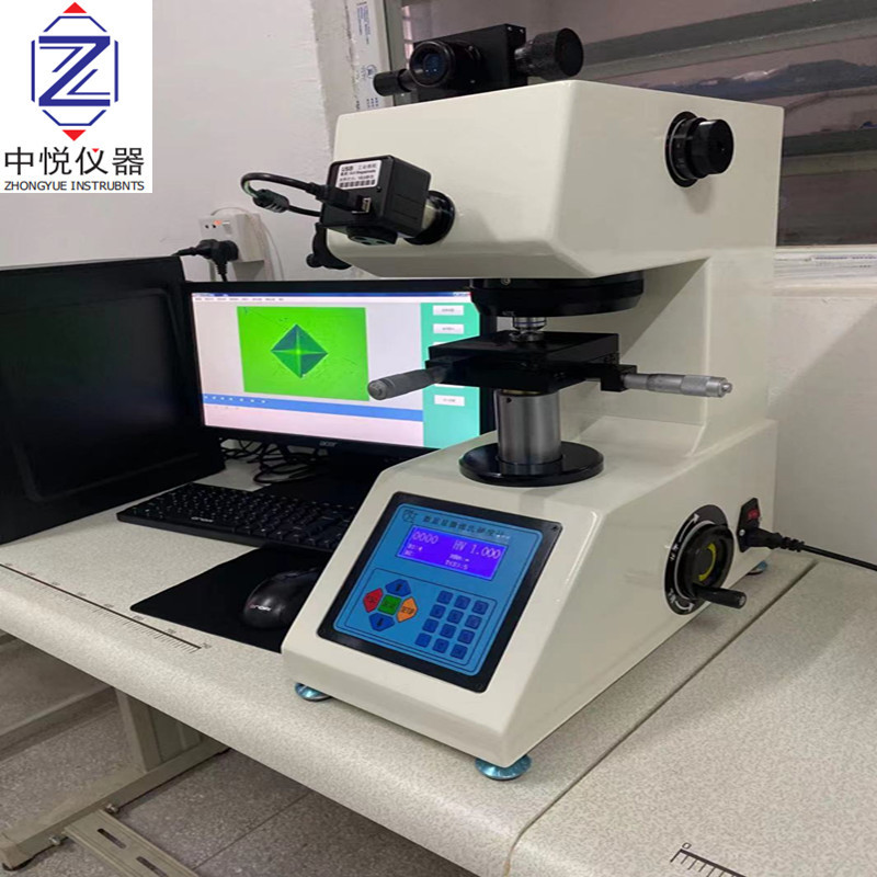 广东二手HV-1000镀层薄板金属硬度计维氏硬度计高精度数显维氏硬