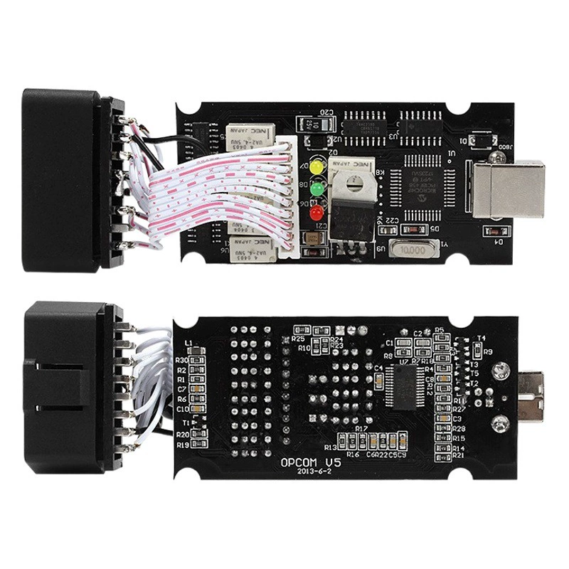 OPCOM V1.99 PIC18F458 GM/Opel диагностическая линия Opel Высококачественная доска