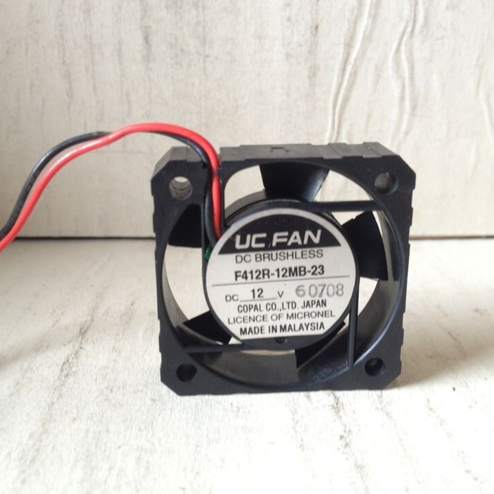 原装UC FAN 4012 F412R-12MB-23 DC12V 滚珠散热风扇 40*40*12MM