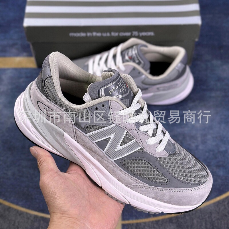 Putian Shoes New Bailun Pure Original NB990 Series Couple Shoes Retro sneaker Running Shoes Yuanzu Grey Dad Shoes
