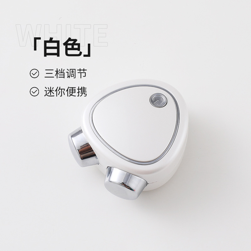 国境を越えた人気の微電流美容器具旅行ポータブル充電式双頭マッサージャー USB ダブルローラーマッサージャー|undefined