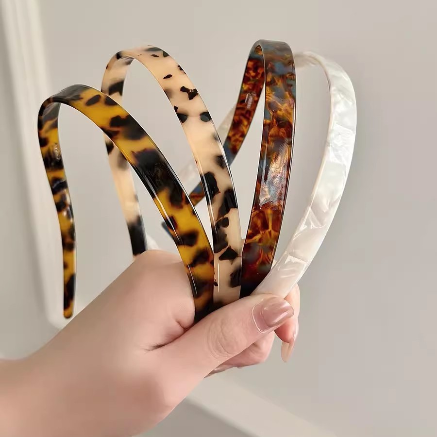 Francoska vrhunska zvezda z enakimi očali, naglavni trak 2024, novi dodatki za lase, ocetna kislina, naglavni trak, temperament, preprosta ženska lasnica_voghion.com