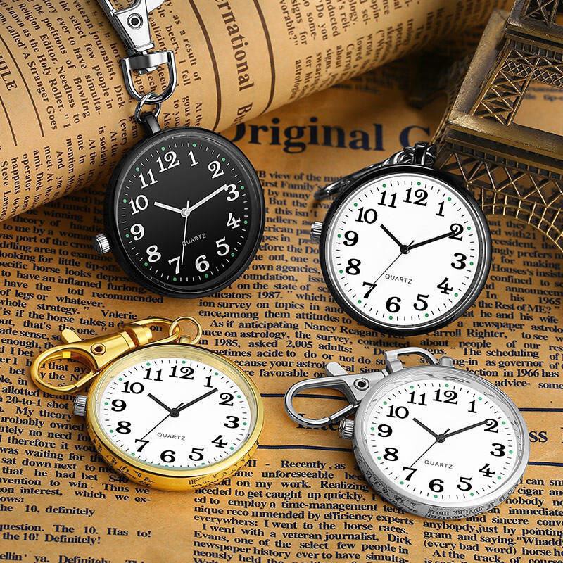 Children's Nurse Keychain Student Quartz Pocket Watch Elderly Hanging Watch Chest Watch Exam Large Dial Digital Hanging Watch Children's Nurse Keychain Student Quartz Pocket Watch Elderly Hanging Watch Chest Watch Exam Large Dial Digital Hanging Watch