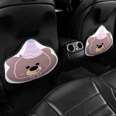 Rear Seat Protective Pad, Chair back anti-kick pad