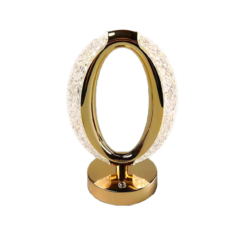 Nuevo LED lámpara de escritorio estrella-luna recargable toque dormitorio ropa de cama regalos pequeñas lámparas de escritorio transfronterizas modernas y simples