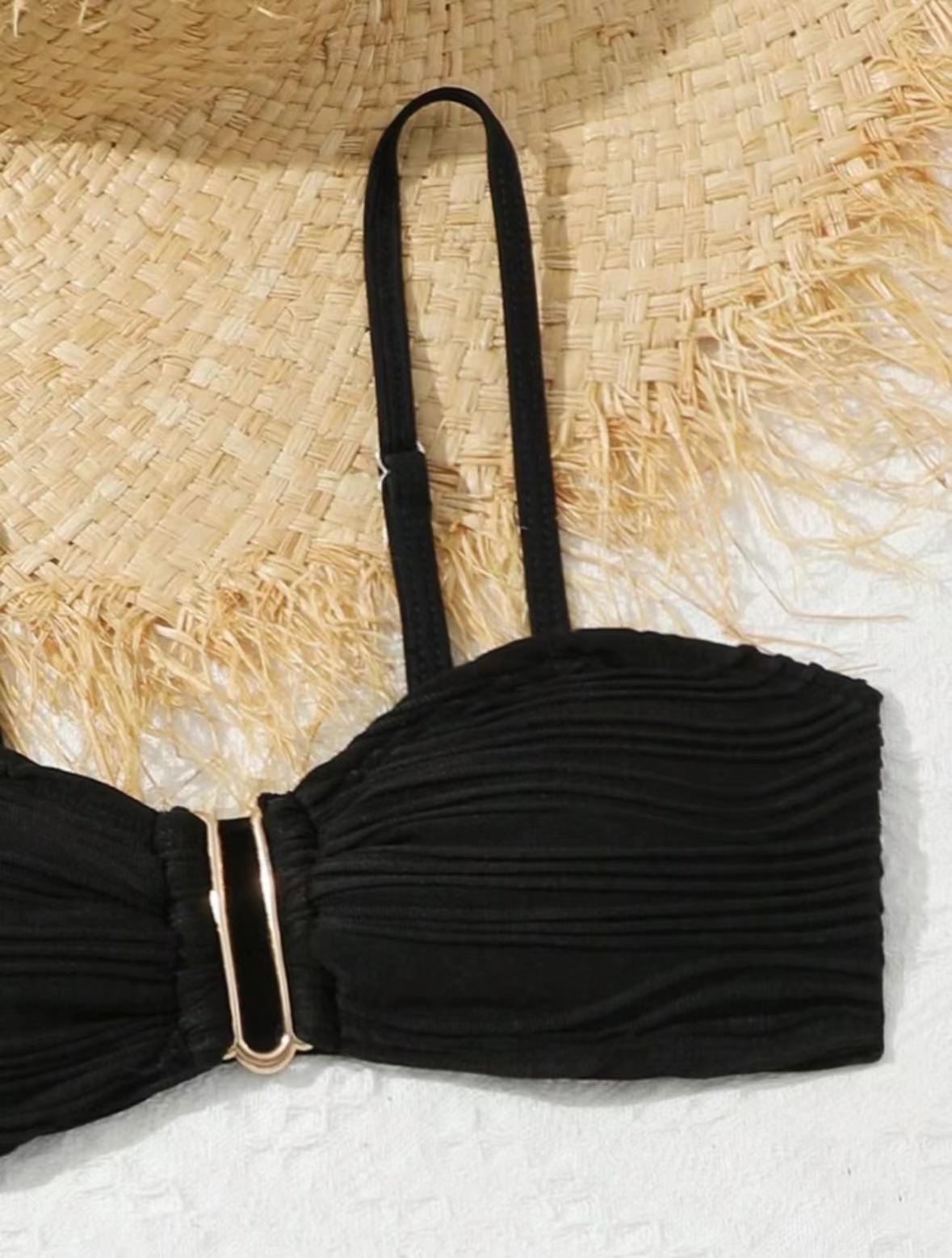 Set bikini donna costume da bagno tre pezzi asciugatura rapida_voghion.com