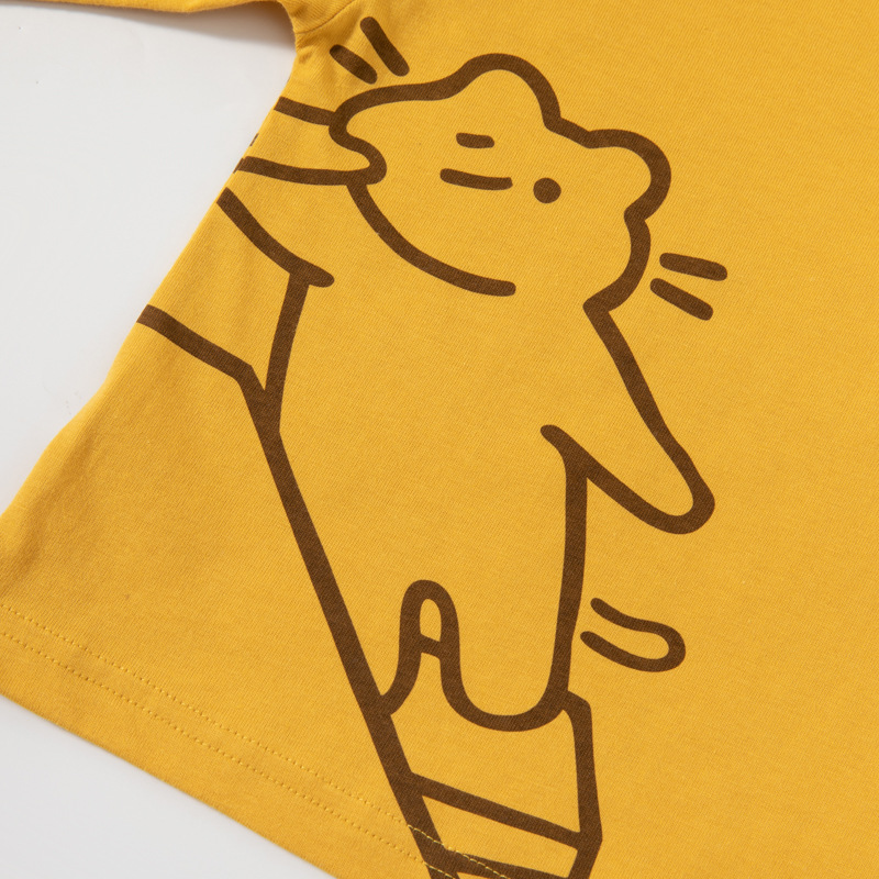 Betop ropa infantil coreana de otoño nuevo niño camiseta de manga larga ropa de bebé chat transfronteriza transmisión en vivo un cabello