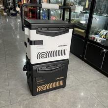 连球钓箱 LQ2100平盖蜂窝碳纤纹新款21升全套多功能超轻超轻超硬