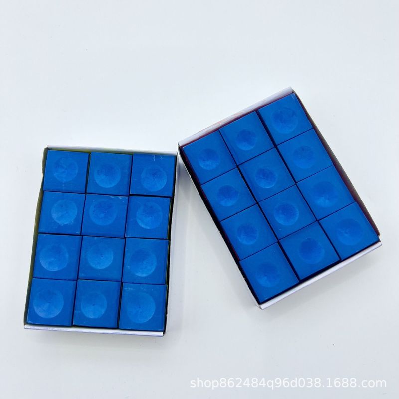 工場直販B級ブルービリヤードチョコレートパウダービリヤードクラブパウダーディアヘッドブランド/トライアングルブランドビリヤード用品アクセサリー|undefined