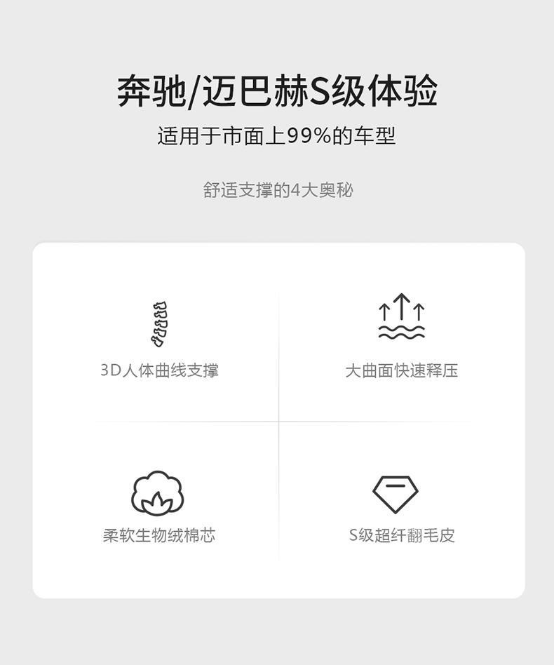 Suitable for Wenjie New M7M8M9M5 Car Headrest, Neck Pillow, Car Cushion, Waist Support, Same Style Interior Accessories