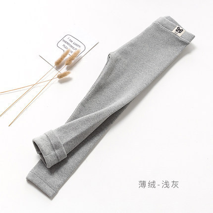 Leggings de terciopelo fino para niñas