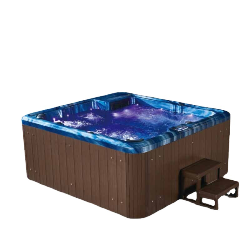 Foshan fábrica al aire libre gran piscina SPA piscina de masaje Villa jardín multi-Persona familia caliente primavera spa bañera